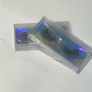 Glitter Lashes Mink Colored Eyelashes Decorative Cat Eye